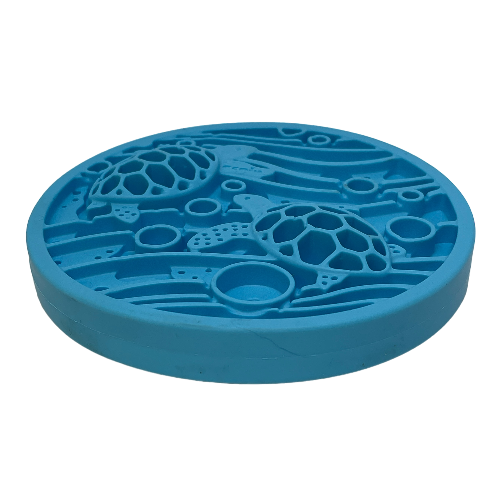 SodaPup Turtle eMat-Mini Suction Lick Mat for Dogs & Cats